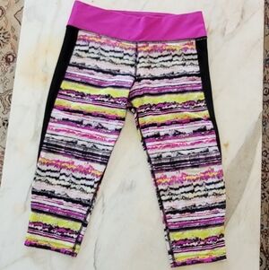 Nike Pink and Multicolor Women's Leggings